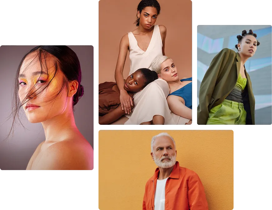 Professional models and actors available to book on The Right Fit